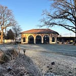 Maison d’hôtes Orangerie de Châtel à Cleppé en hiver
