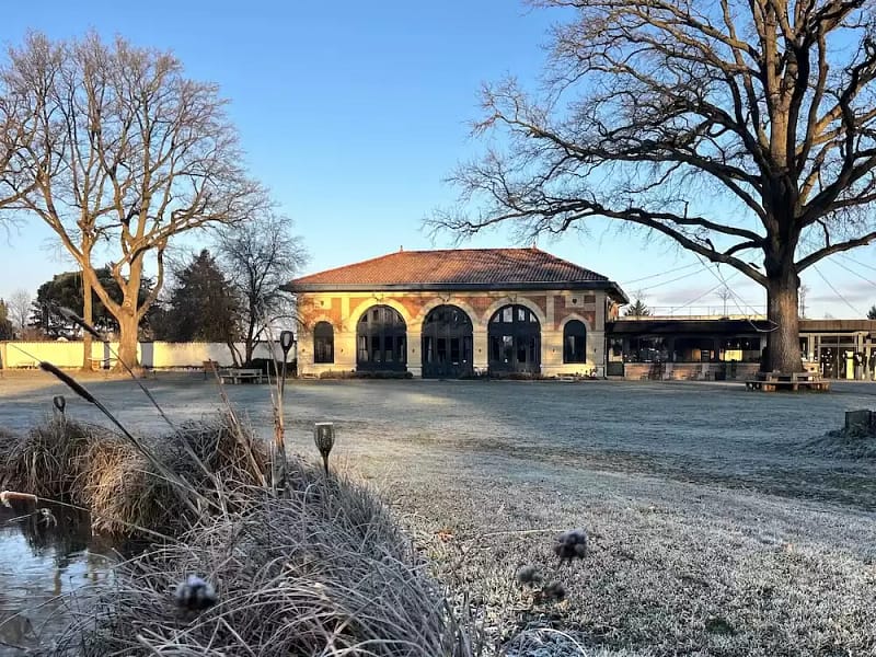 Maison d’hôtes Orangerie de Châtel à Cleppé en hiver